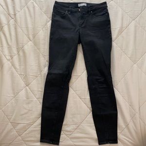 Loft black skinny jean